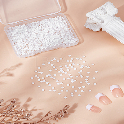 1000Pcs Glass Rhinestone Cabochons DIY-LP0002-52D-1