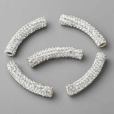 Crystal Brass Tube Middle East Rhinestone Beads X-RB-C1300-7-1