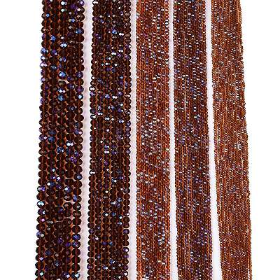 Electroplate Glass Beads Strands EGLA-A044-T6mm-L02-1