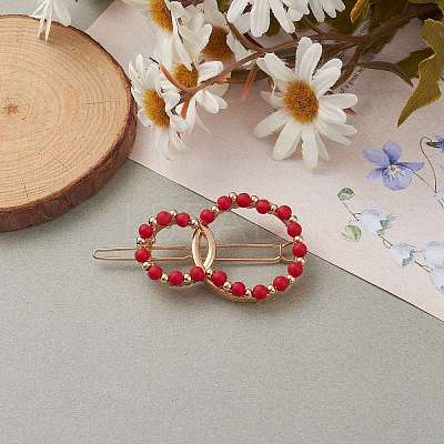 Alloy Hollow Hair Barrettes PHAR-JH00067-04-1
