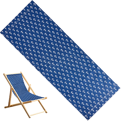 1Pc Anchor Pattern Chair Polycotton Cloth AJEW-GF0015-38F-1