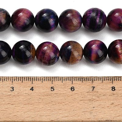 Natural Tiger Eye Beads Strands LS-G-F591-18-12mm-10-1