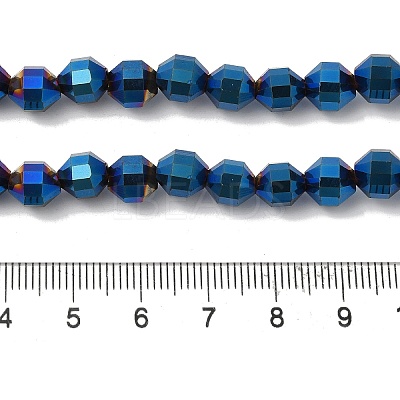 Electroplated Synthetic Non-magnetic Hematite Beads Strands G-I364-L01-05-1
