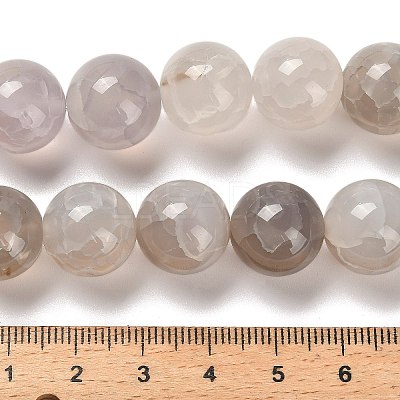 Dyed Natural Agate Beads Strands G-G175-A13-01-1