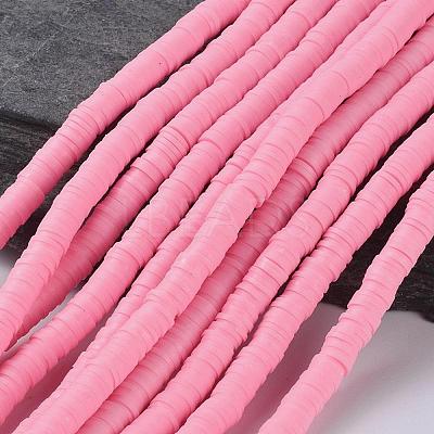 Handmade Polymer Clay Beads CLAY-R067-4.0mm-28-1