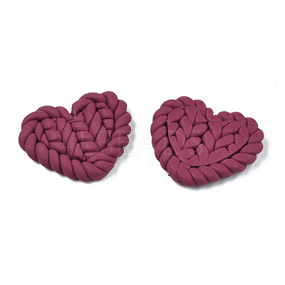 Handmade Polymer Clay Cabochons CLAY-N010-025F-1