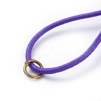 Elastic Cord Bracelet Making AJEW-JB00009-1