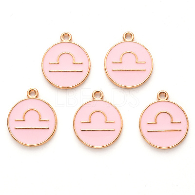 Alloy Enamel Pendants LS-ENAM-S124-01A-09K-1