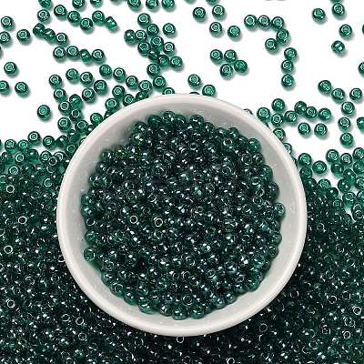 FGB 6/0 Grade A Round Glass Seed Beads SEED-Q011-4mm-F520-1