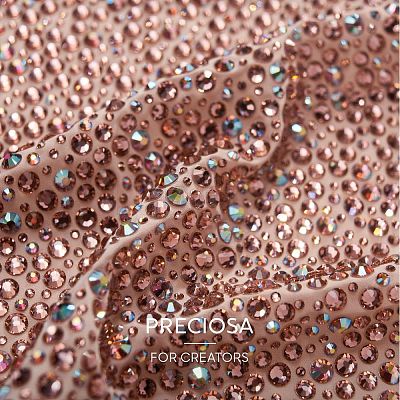 Preciosa&reg MAXIMA Crystal No Hotfix Flatback Stones Y-PRC-NSS10-00530-200-1