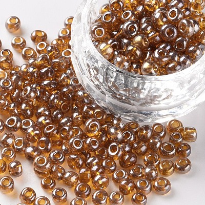 (Repacking Service Available) Glass Seed Beads SEED-C015-4mm-102C-1