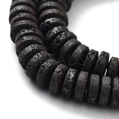 Natural Lava Rock Beads Strands G-H303-C10-1
