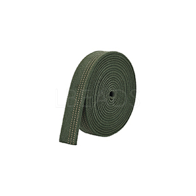 5 Yards Polycotton Ribbon OCOR-WH0078-169A-1