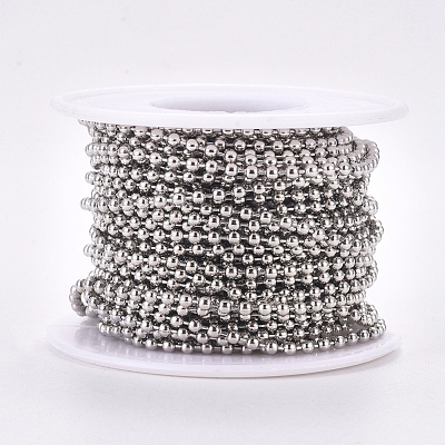 304 Stainless Steel Ball Chains CHS-F009-01C-P-1