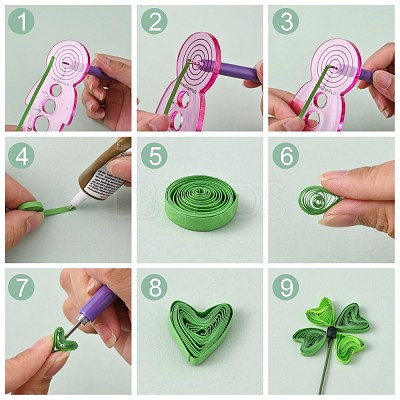 6 Colors Quilling Paper Strips DIY-J001-5mm-39cm-A-1