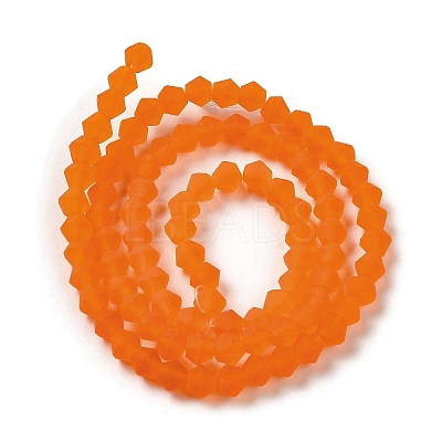 Imitate Austrian Crystal Frosted Glass Beads Strands LS-EGLA-A039-T2mm-MD11-1
