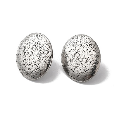 Non-Tarnish 304 Stainless Stud Earring Findings STAS-M314-02D-P-1