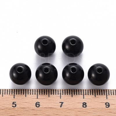 Opaque Acrylic Beads MACR-S370-C10mm-S002-1