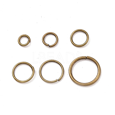 Iron Open Jump Rings IFIN-MSMC007-1AB-NF-1