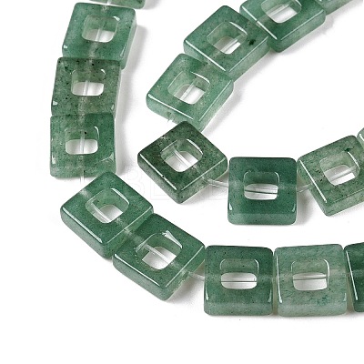 Natural Green Aventurine Beads Strands G-N342-104-1