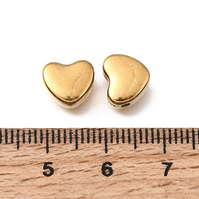 Valentine's Day 304 Stainless Steel Spacer Beads STAS-L315-075G-07-1