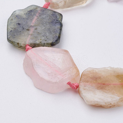 Natural Mixed Gemstone Beads Strands G-K206-18-1