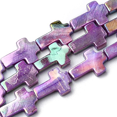 Natural Freshwater Shell Beads Strands SHEL-K006-02C-1