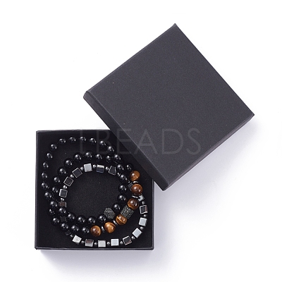 Unisex Stretch Bracelets Sets X-BJEW-JB04845-1