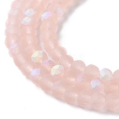 Transparent Glass Beads Strands LS-EGLA-A034-T4mm-MB22-1