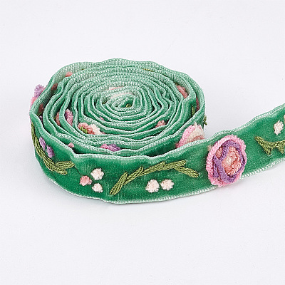 Polyester Ribbons SRIB-WH0011-078A-1
