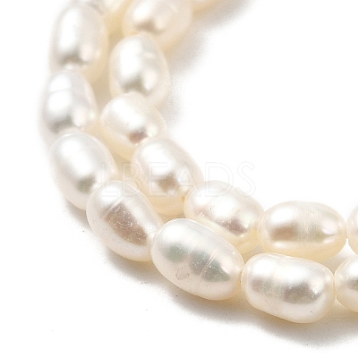 Natural Cultured Freshwater Pearl Beads Strands PEAR-I007-01O-01B-1