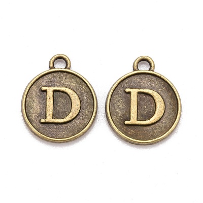 Alloy Pendant Cabochon Settings PALLOY-N156-01D-AB-1