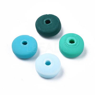 Handmade Polymer Clay Beads Strands CLAY-N008-008U-1