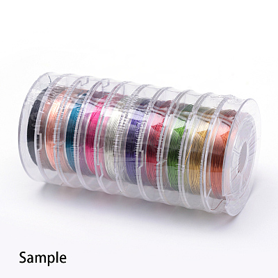 Round Copper Jewelry Wire CWIR-R005-0.3mm-10-1
