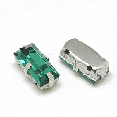 Sew on Rhinestone RGLA-T092-5x15mm-15P-1