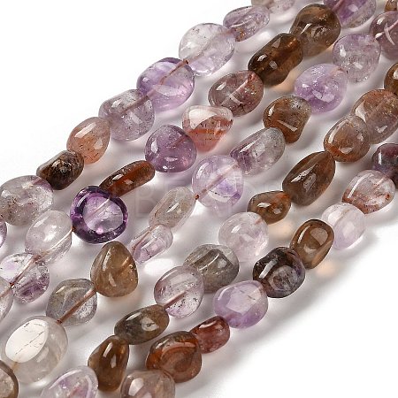 Natural Auralite Beads Strands G-P497-01E-42-1