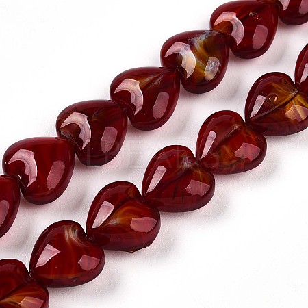 Millefiori Glass Beads Strands LS-GLAA-T023-34D-1