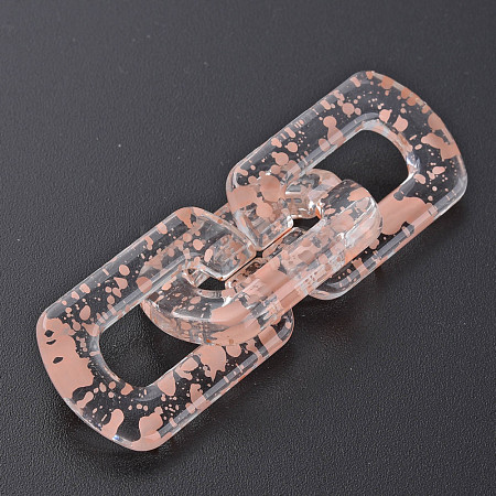 Transparent Acrylic Linking Rings OACR-N009-017A-02-1