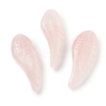 Natural Rose Quartz Pendants G-C134-05C-1