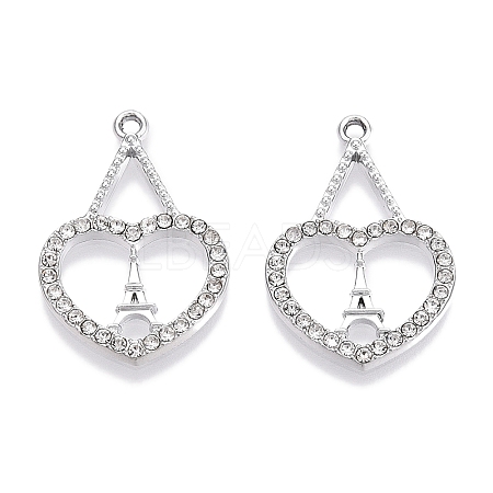Rack Plating Alloy Pendants FIND-N005-31P-1