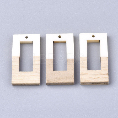Resin & Wood Pendants RESI-S358-26H-1