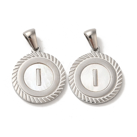 304 Stainless Steel Pendants STAS-I204-I-P-1