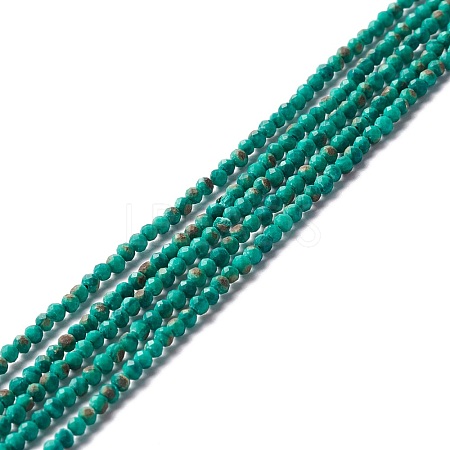 Synthetic Malachite Beads Strands G-A021-03A-1