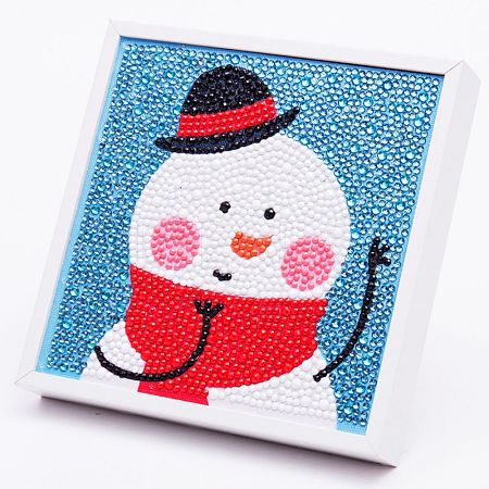 DIY Christmas Theme Diamond Painting Kits For Kids DIY-F073-13-1