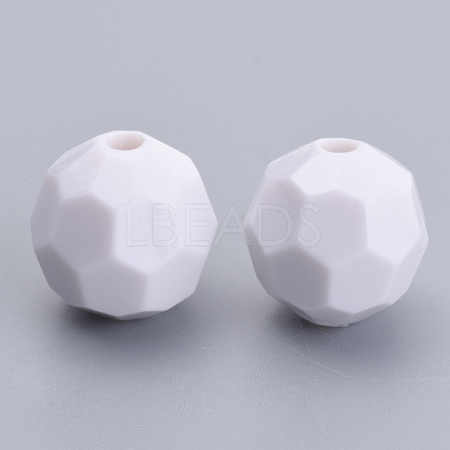 Opaque Acrylic Beads SACR-S300-05A-01-1