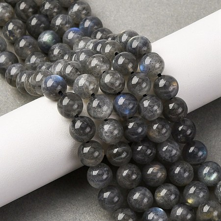 Natural Labradorite Beads Strands G-H326-01-8mm-1