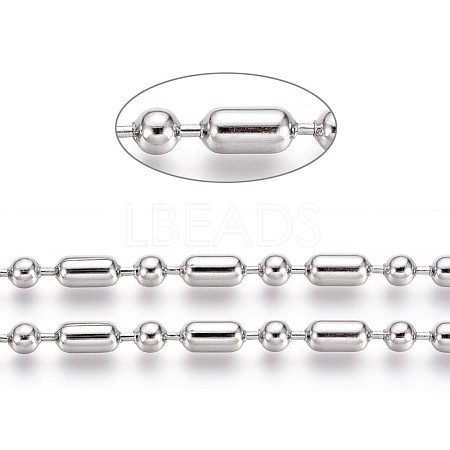 304 Stainless Steel Ball Chains CHS-L024-025B-1
