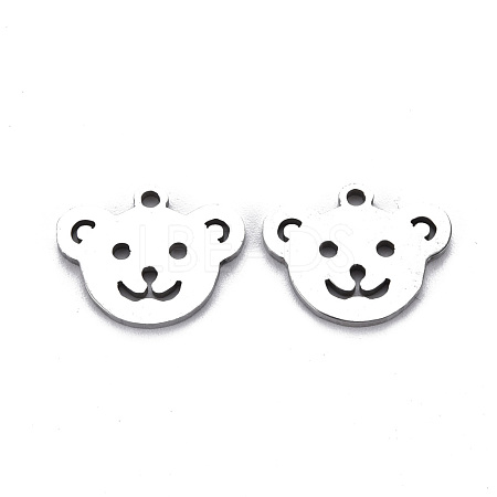 Non-Tarnish 201 Stainless Steel Charms STAS-Q240-057P-1