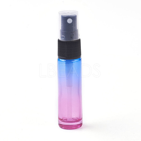 10ml Glass Gradient Color Refillable Spray Bottles MRMJ-WH0011-C01-10ml-1