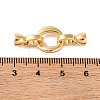 Brass Fold Over Clasps KK-U016-24G-3